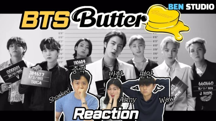 🐻 BTS – Butter MV REACTION 방탄소년단 버터 뮤비 리액션