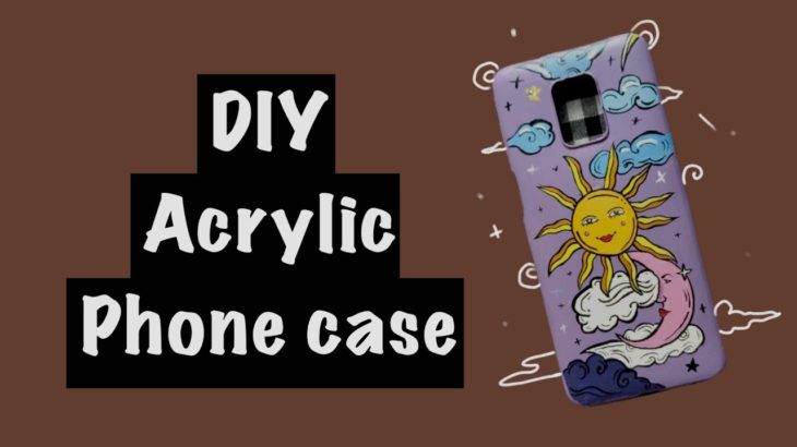 Diy Phone Case using Acrylic Paint | 5 Minute Crafts