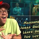 Marshmello x Jonas Brothers Leave Before You Love Me (Music Video) Reaction