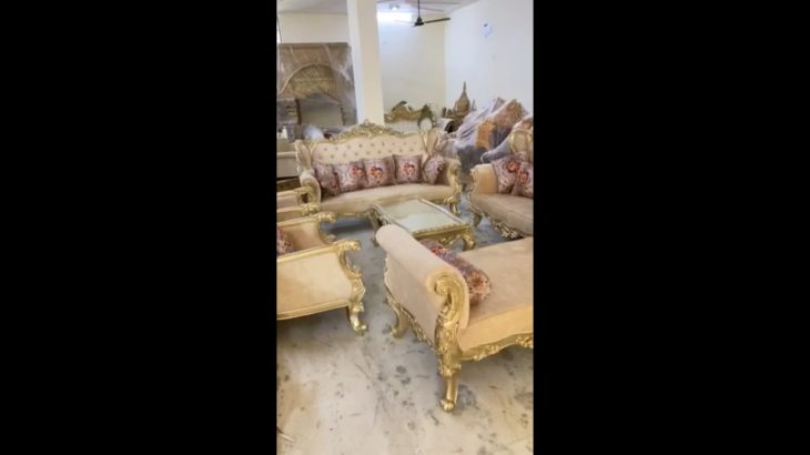 Premium Quality Handicraft Living Room Sofa Set