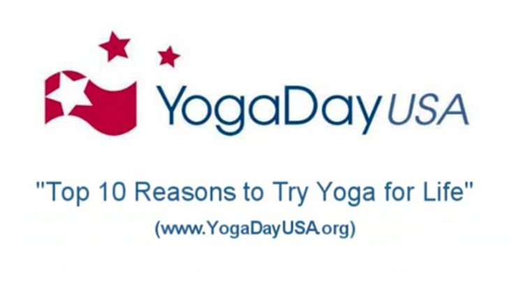 Ten Reasons for Yoga according to Yoga Day USA (2006)