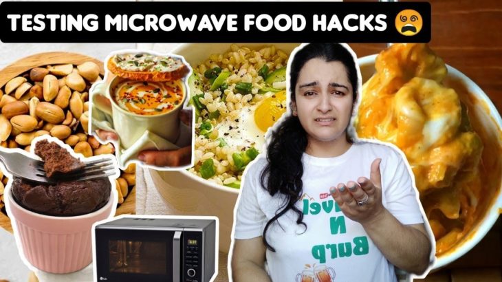 Testing out viral microwave food hacks 😐 by 5 minute crafts | Viral food hacks, Travelnburpwithsurya
