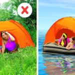 AWESOME BEACH AND CAMPING HACKS || HOW TO MAKE YOUR TRIP PERFECT
