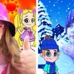Diana and Roma NEW Hot Vs Cold Adventures in a Magical Cartoon World! Cartoon for Kids Compilation