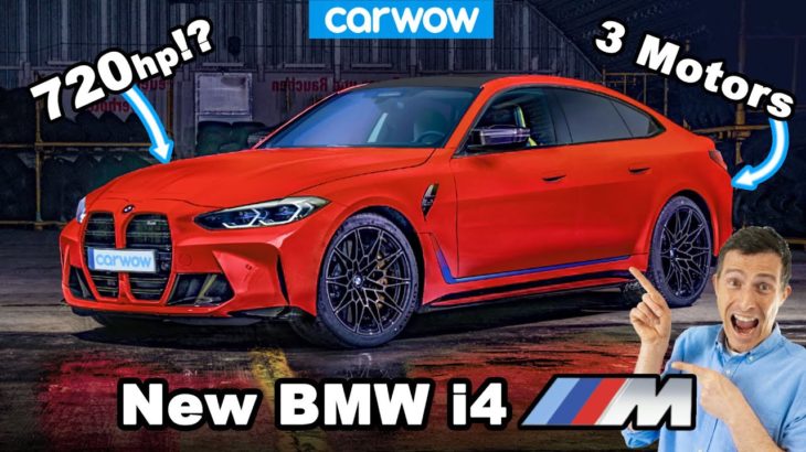 New BMW i4M – the 720hp tri-motor electric M3 killer!