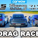 Rimac Nevera vs Porsche Taycan vs BMW M5: DRAG RACE