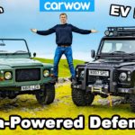 Tesla-powered Defenders review – blasted off-road and timed 0-60mph!