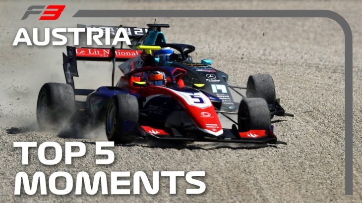 Top 5 Formula 3 Moments | 2021 Austrian Grand Prix