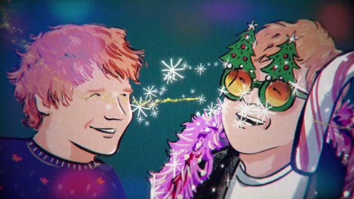 Ed Sheeran & Elton John – Merry Christmas [Official Lyric Video]