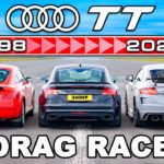 Audi TT Generations DRAG RACE