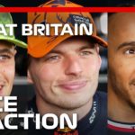 Driver Reaction After The Race | 2023 British Grand Prix