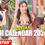 【クラビアメイキング】HARUKA・CHIAKI・MIYABIの2024年水着カレンダーの撮影現場の裏側に迫る！